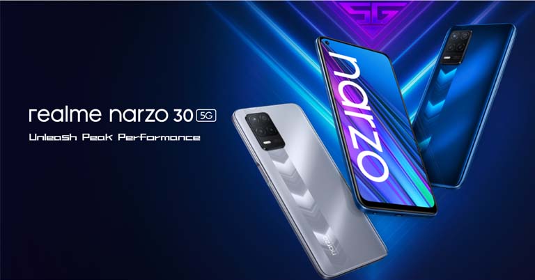 Realme launches Narzo 30 5G with a 90Hz display and Dimensity 700