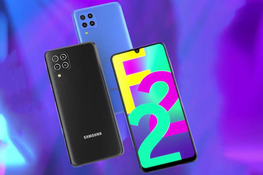 Samsung Galaxy F22 Design and Display