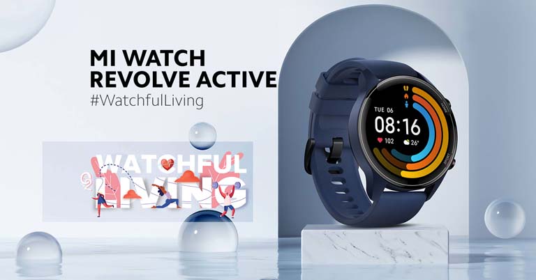 Mi Watch Revolve Active launched with AMOLED display and 117 sports modes