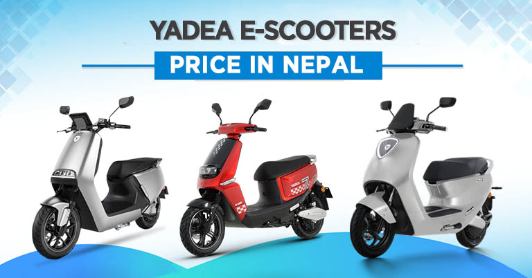 Yadea e-scooters are finally available in Nepal