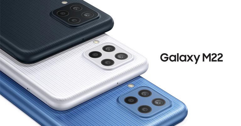 Samsung Galaxy M22 launched with 90Hz sAMOLED & 48MP quad camera setup