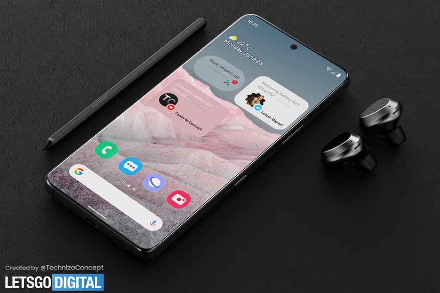 Samsung Galaxy S22 Ultra S Pen Support Rumors