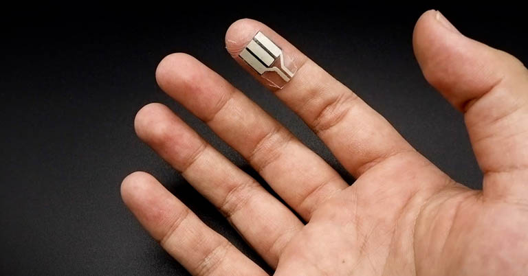 This tiny wearable strip can turn your sweat into electricity!