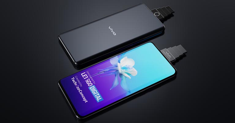 Vivo patents pyramid-like pop-up camera mechanism for "superzoom" effect