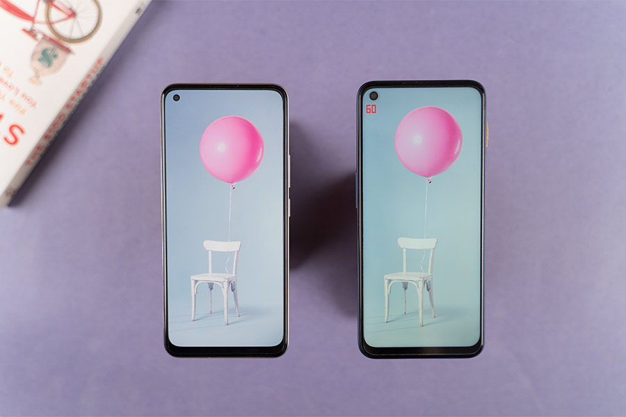 Realme 8-vs-8s Display