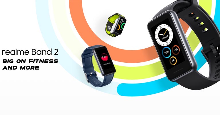 Realme Band 2 with a 1.4-inch display, SpO2 tracking goes official