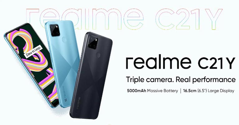 Realme C21Y with Unisoc T610, 13MP triple cameras launched in Nepal