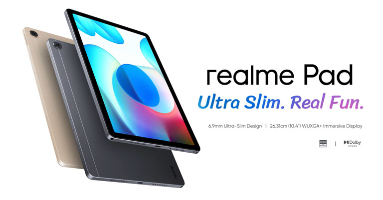 Realme's first tablet, the Realme Pad goes official with Helio G80 chipset