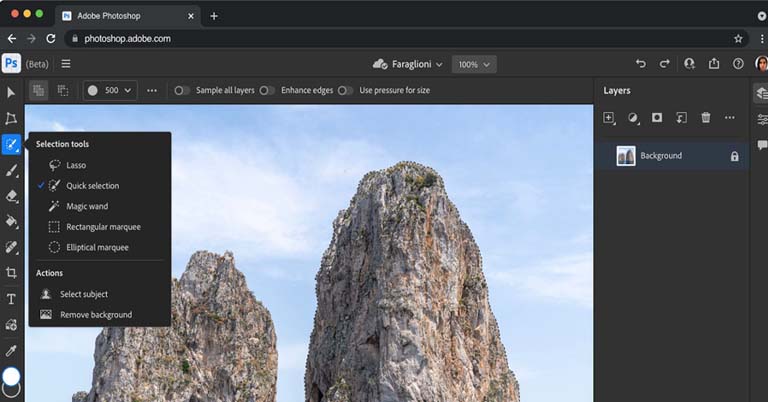 Adobe brings Beta version of Photoshop and Illustrator to the web