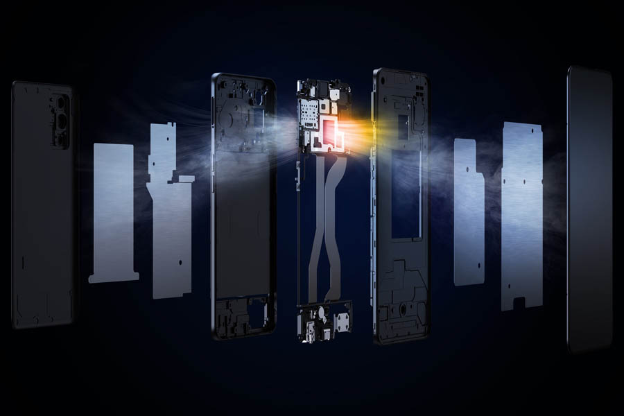 Realme GT Neo 2T Tempered 3D Cooling System