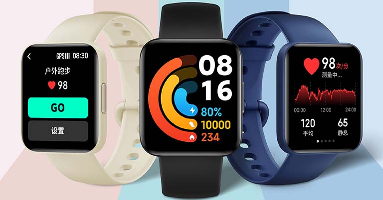 Redmi Watch 2 goes official with an AMOLED panel, up to 117 sports modes