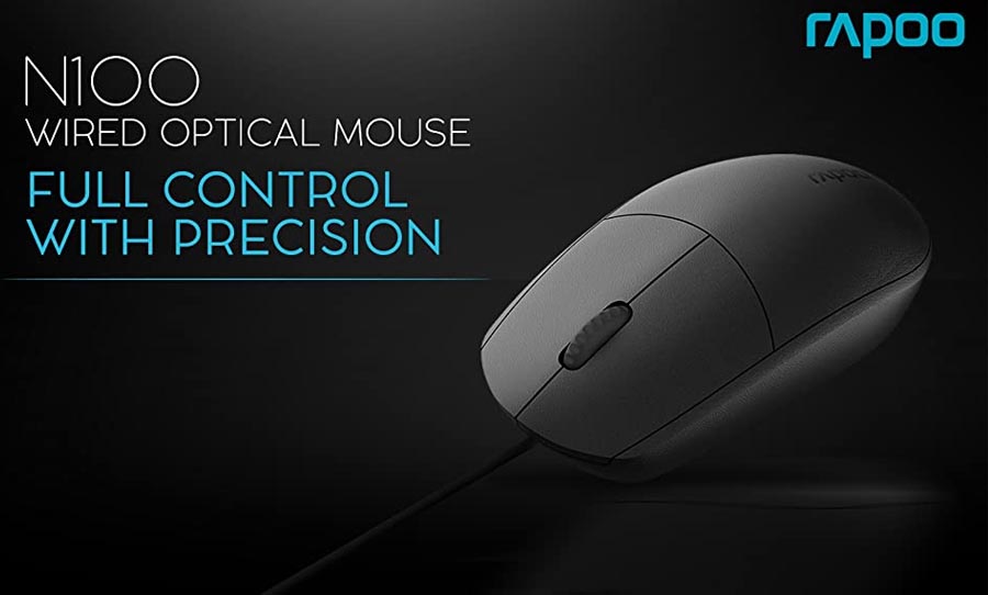 Rapoo N100 Wired Mouse