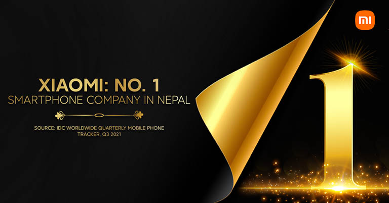 Xiaomi retains the number 1 spot for the 4th consecutive quarter in Nepal