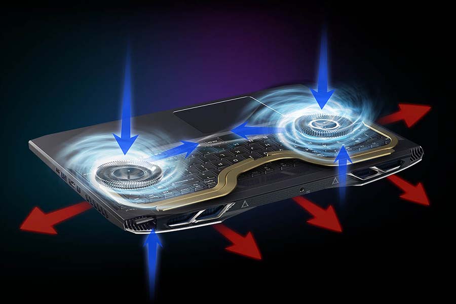 Acer Predator Helios 300 Cooling