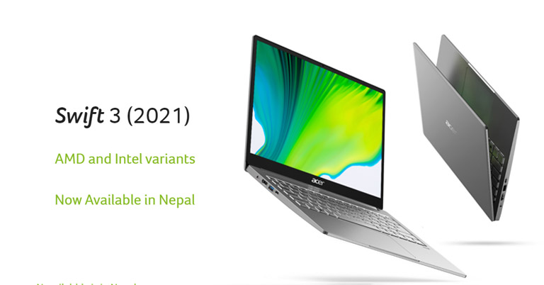 Acer Swift 3 (2021) Price in Nepal 2025 [Updated]