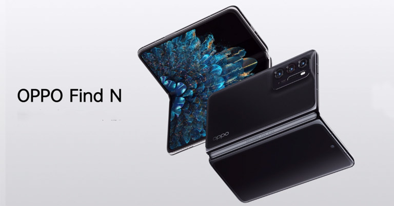 Oppo's first foldable phone, the Find N is cheaper than Galaxy Z Fold 3