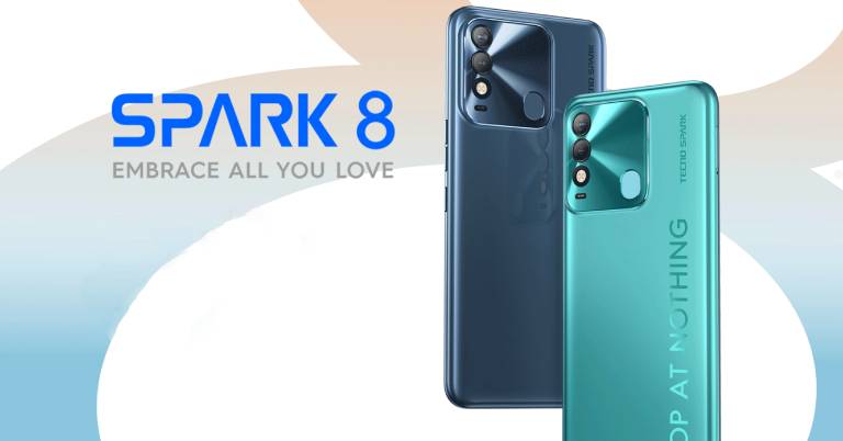 Tecno Spark 8 with dual rear cameras, 5000mAh battery launched in Nepal