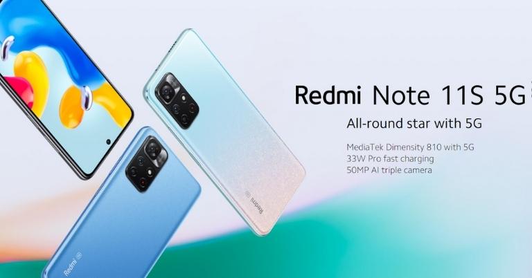 Redmi Note 11S 5G with Dimensity 810 hits the global market