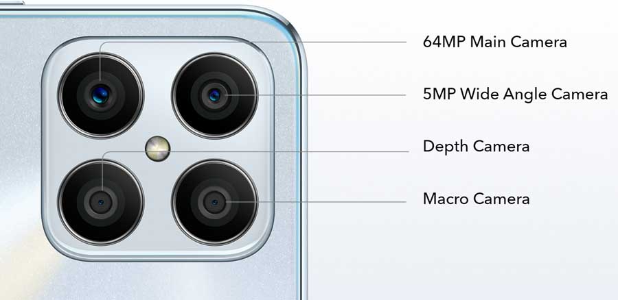 Honor X8 Camera Setup