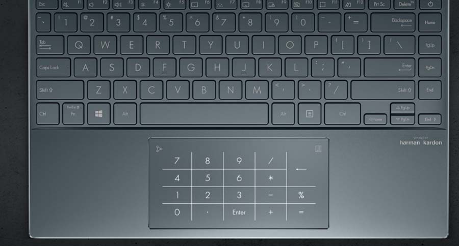 Asus Number Pad 2 trackpad