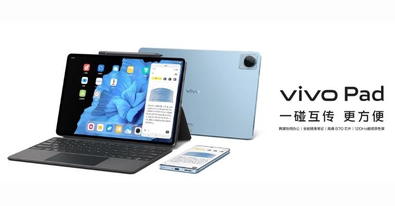 Vivo's first tablet, the "Vivo Pad" is here with Snapdragon 870, 2.5K display