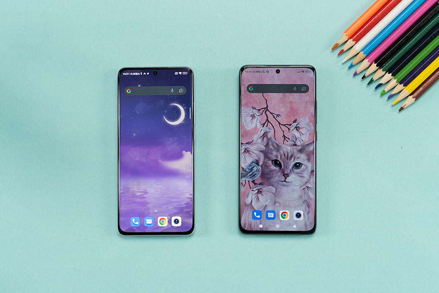 Xiaomi 12 vs 12X - Display 2