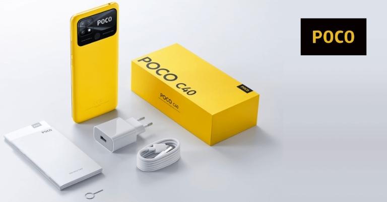 Poco C40 announced with JLQ Chinese chipset, massive 6,000mAh battery
