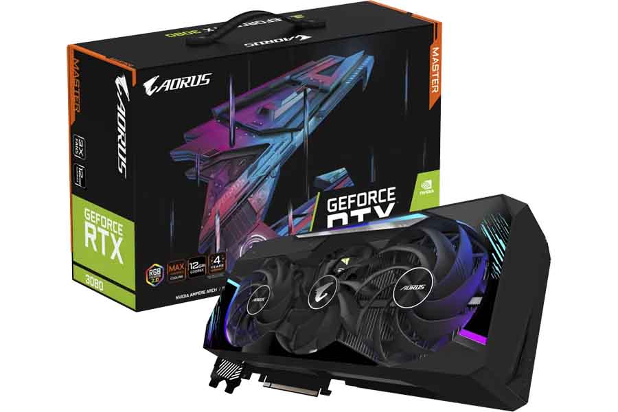 Gigabyte GeForce RTX 3080 Aorus Master (LHR)