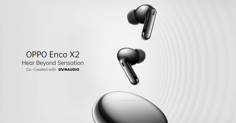 Oppo Enco X2 launched in India with 45dB ANC, 40 hours of battery life