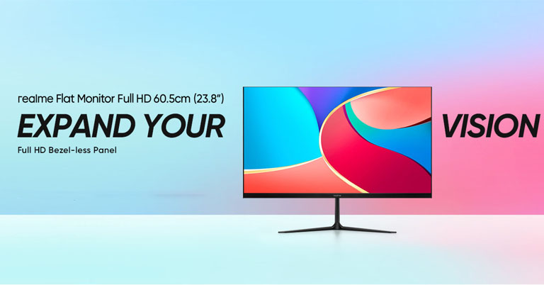 Realme launches its first PC monitor with 75Hz refresh rate, sRGB coverage