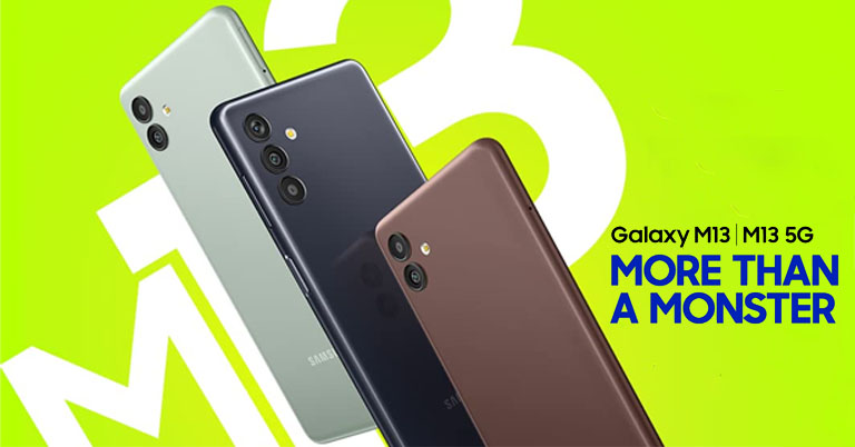 Samsung Galaxy M13 series launched with IPS LCD screen, 50MP cameras