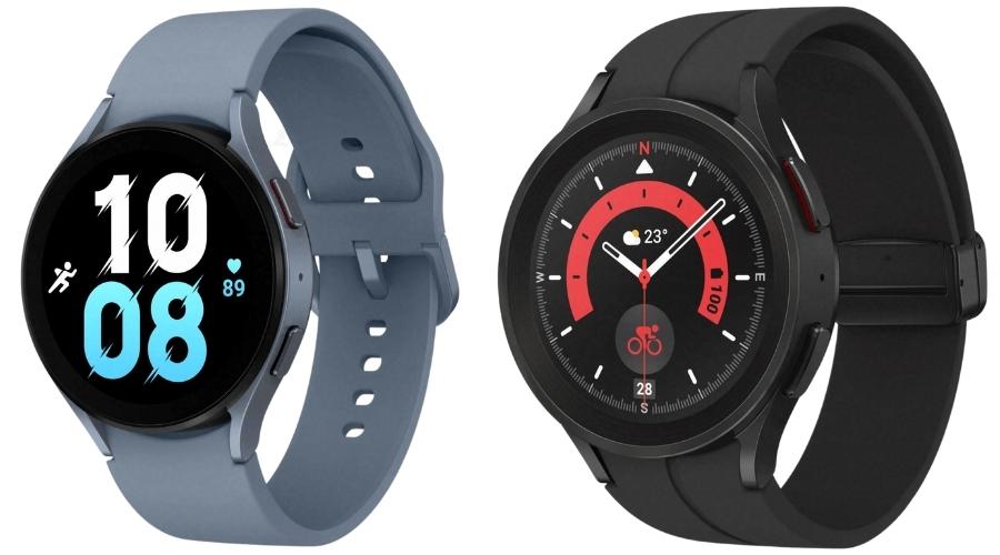 Samsung Galaxy Watch 5, 5 Pro - Design, Display