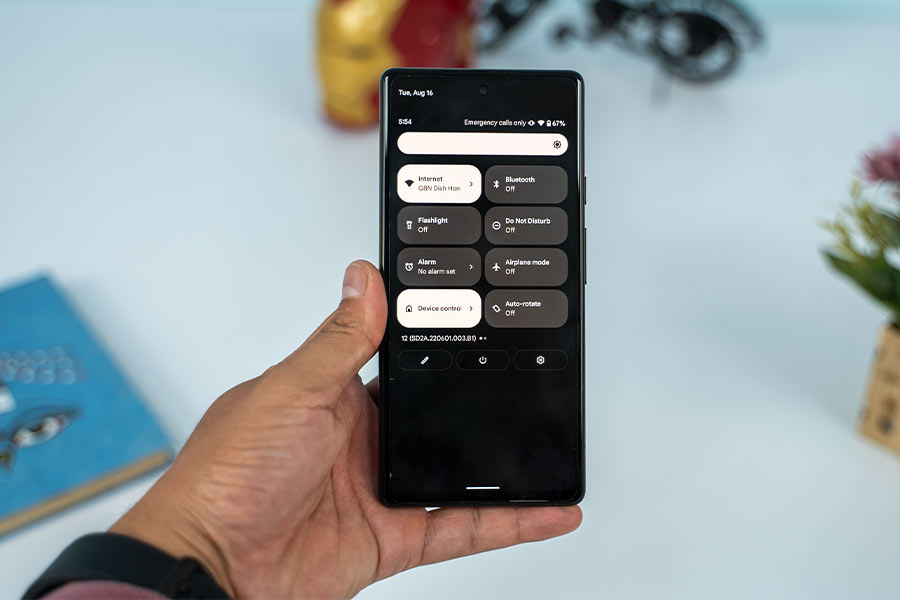 Google Pixel 6a - UI