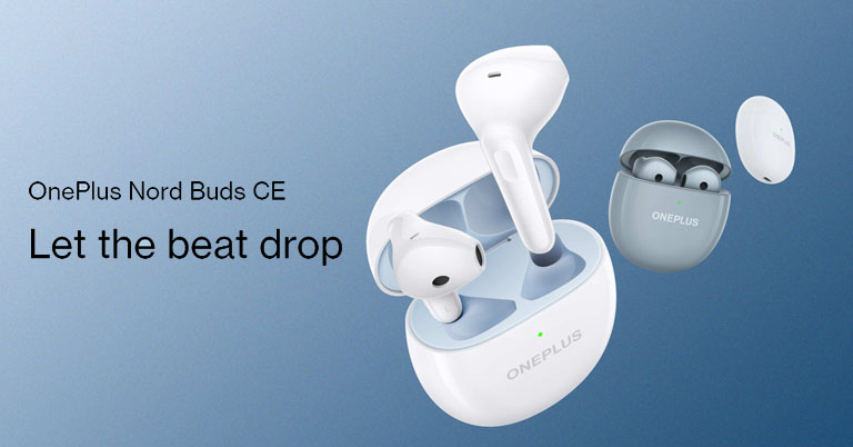 OnePlus Nord Buds CE launched with 13.4mm driver, 20-hours battery