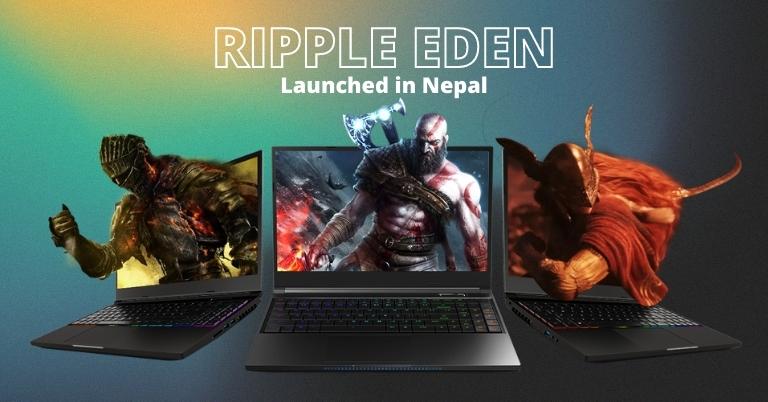 Ripple Eden is the company's latest gaming laptop with i9-12900H, RTX 3070 Ti