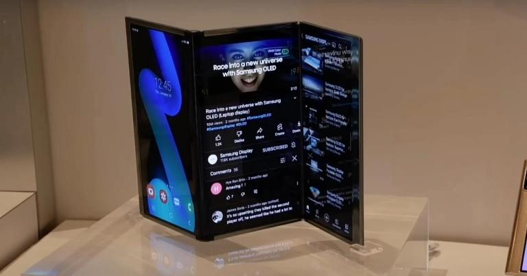 Samsung might unveil a foldable tablet in the first quarter of 2023