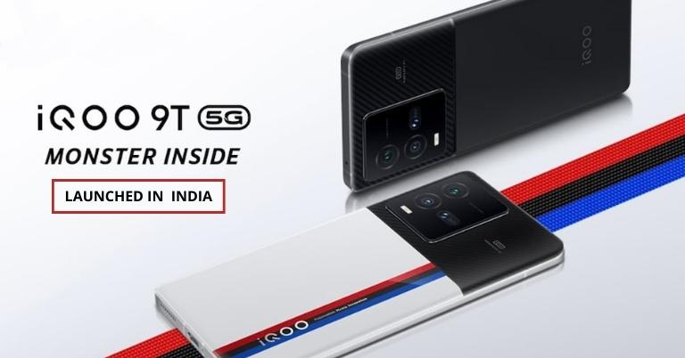 iQOO 9T launched with dual processor, 50MP OIS triple cameras