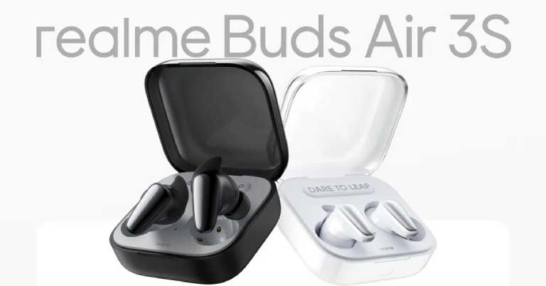 Realme Buds Air 3s launched with 11mm audio driver, wing tip design