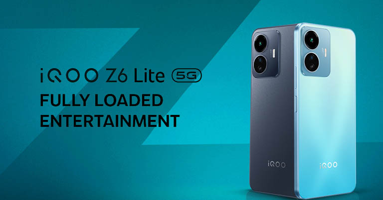 iQOO Z6 Lite official as the world's first Snapdragon 4 Gen 1 smartphone