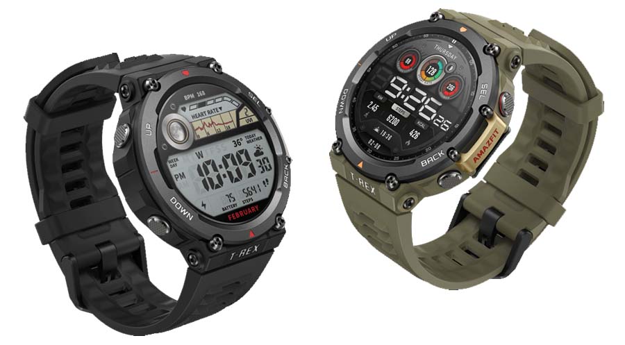 Amazfit T-Rex 2 Rugged Design