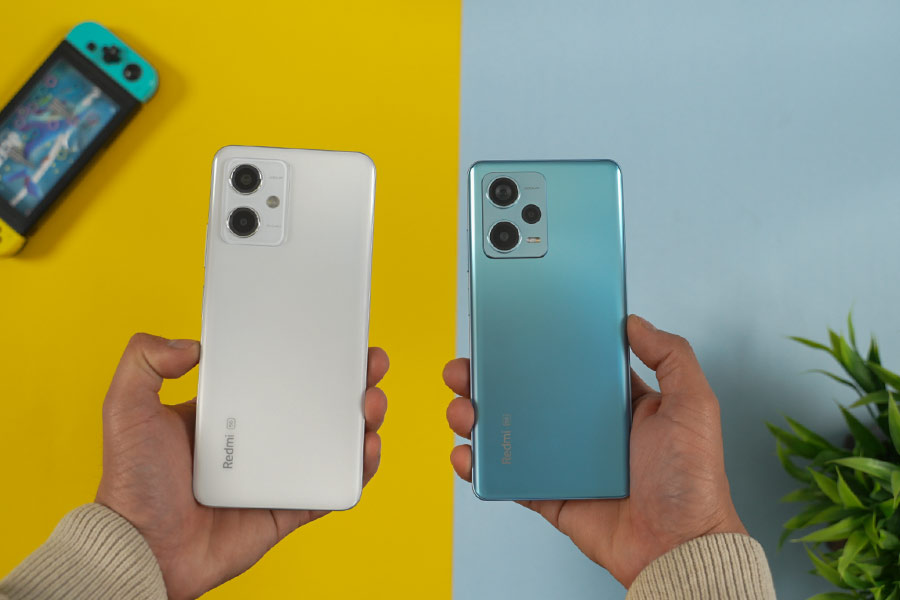 Redmi Note 12 vs Note 12 Pro+ Design