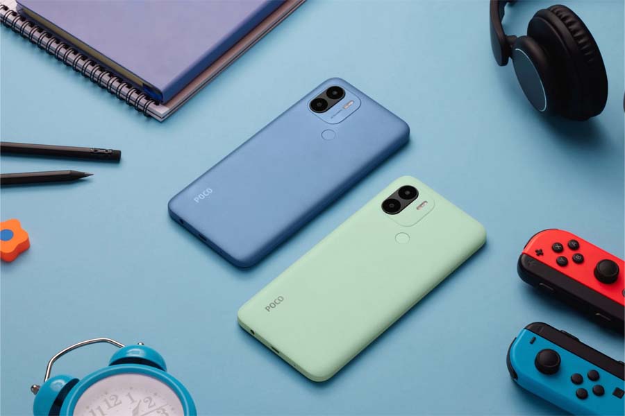 Poco C50 Design and Color Option