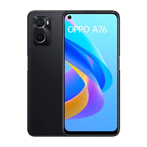 Oppo A76- Glowing Black