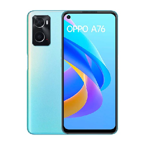 Oppo A76- Glowing Blue