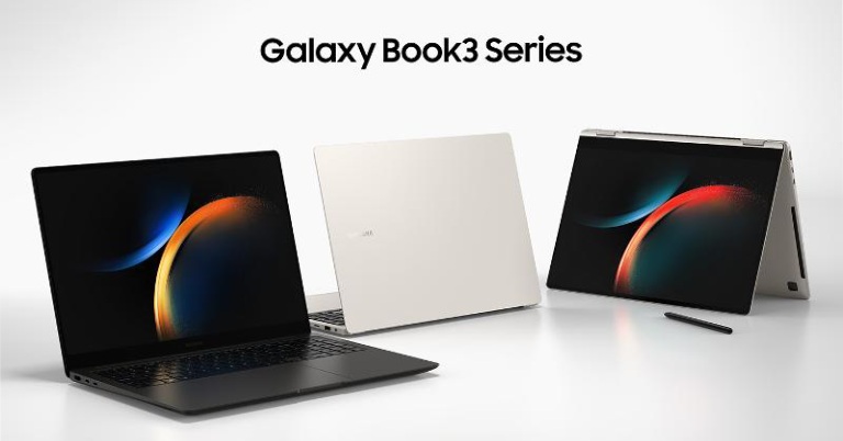 Galaxy Book 3 series official with 13th Gen processors, OLED display