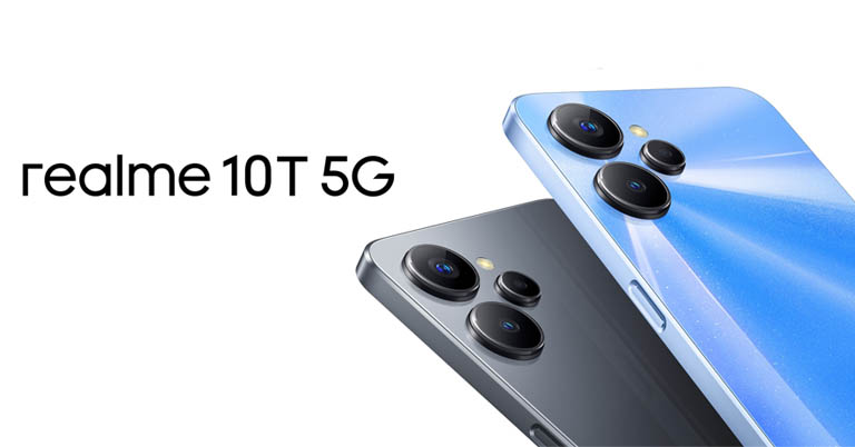 Realme 10T with a 90Hz display, Dimensity 810 5G chip is now official
