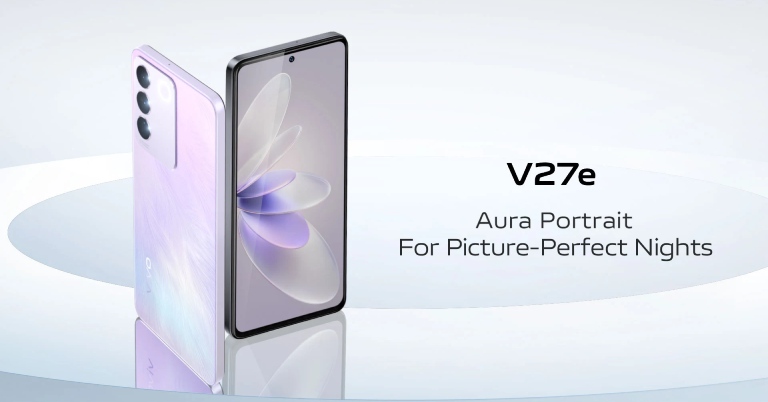 Vivo V27e with 64MP OIS camera, Aura ring light launched in Nepal