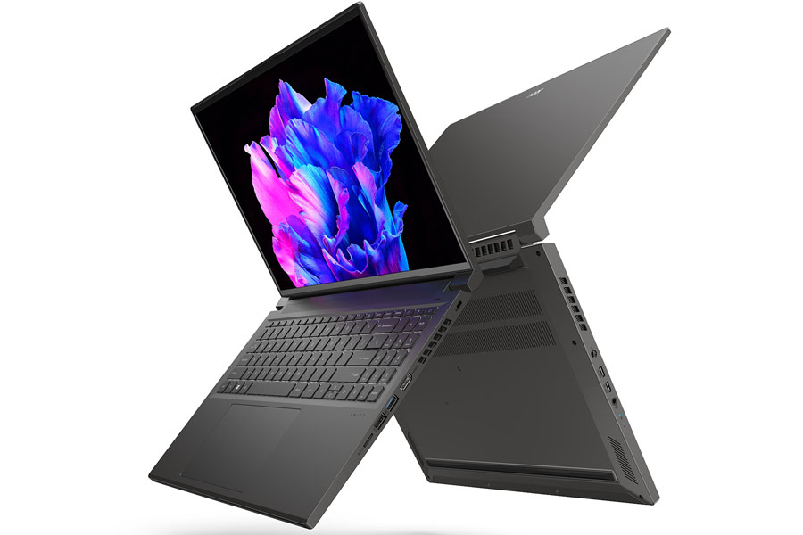 Acer Swift X 16 2023 Design and Display