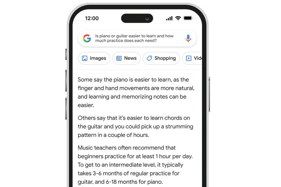 Google's AI capabilities