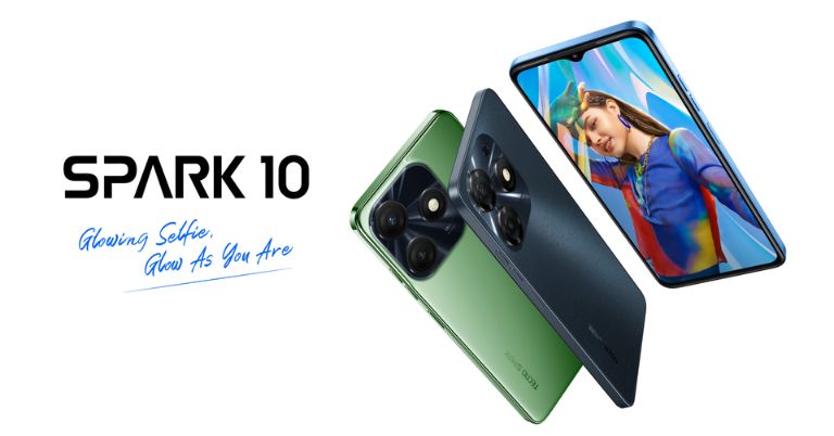 Tecno Spark 10 4G launched with Helio G37 and 90Hz display